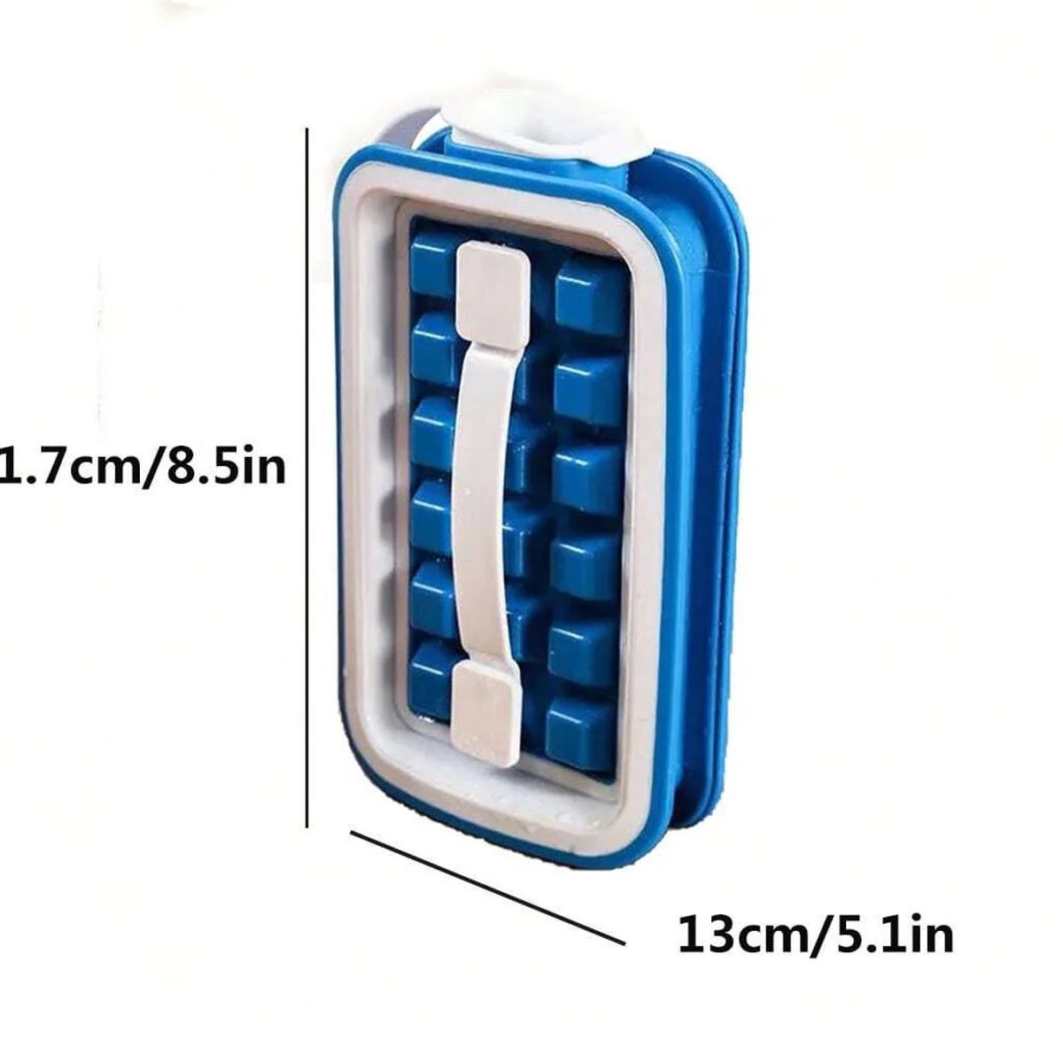 GENERICO - MOLDE PARA HIELO CUBITOS HIELERA FABRICA CUBOS SILICONA