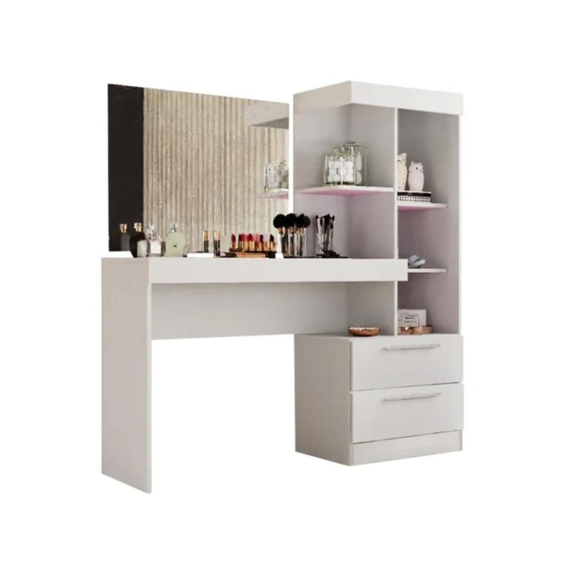 GENERICO - Tocador Moderno Peepi Blanco R&R MUEBLES