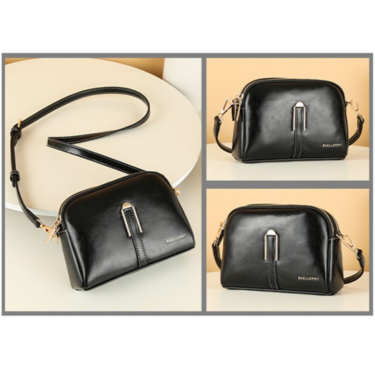 BAELLERRY - Cartera de cuero vegano PU 8922 Dama