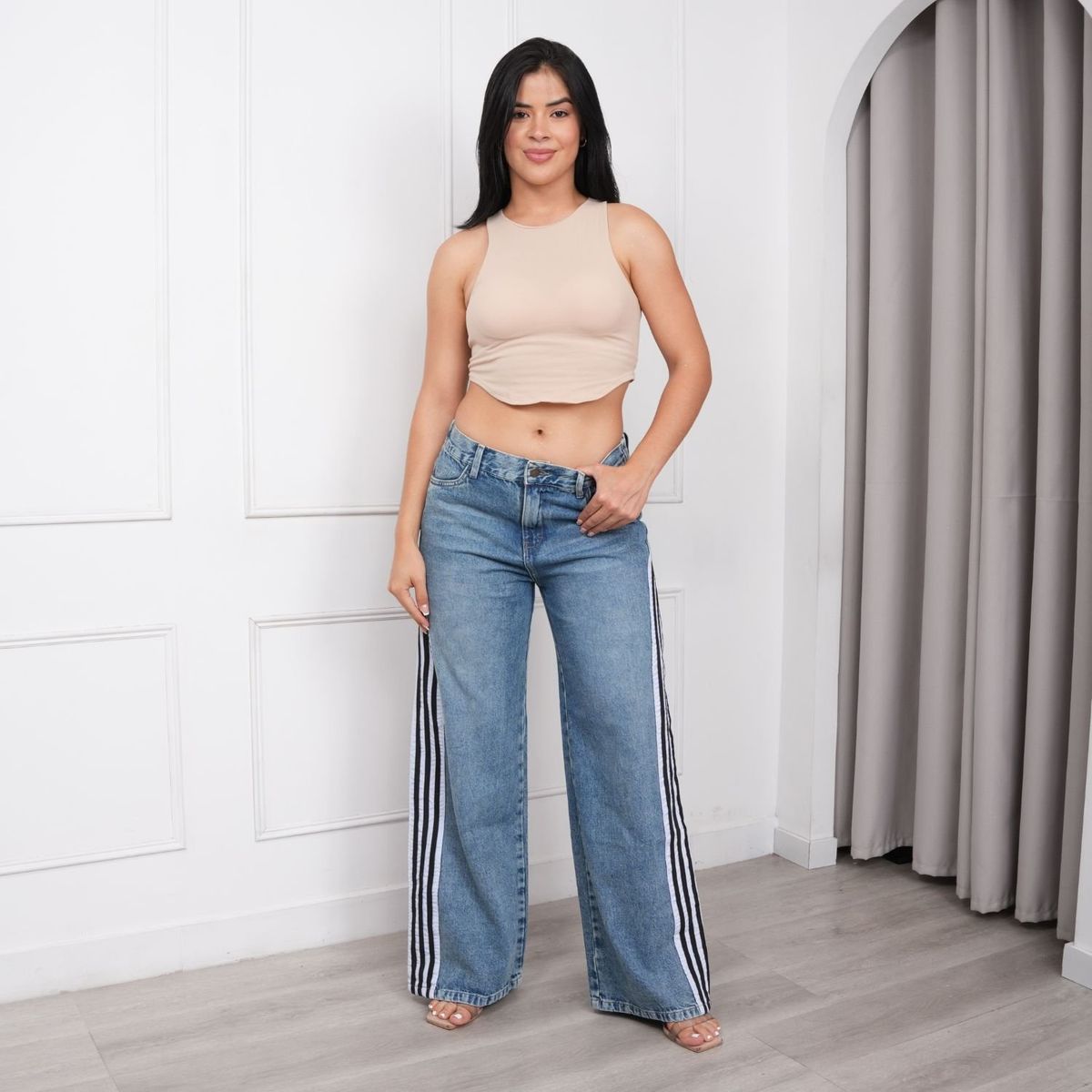 BENCUS JEANS - Pantalón Jean Algodón Mujer