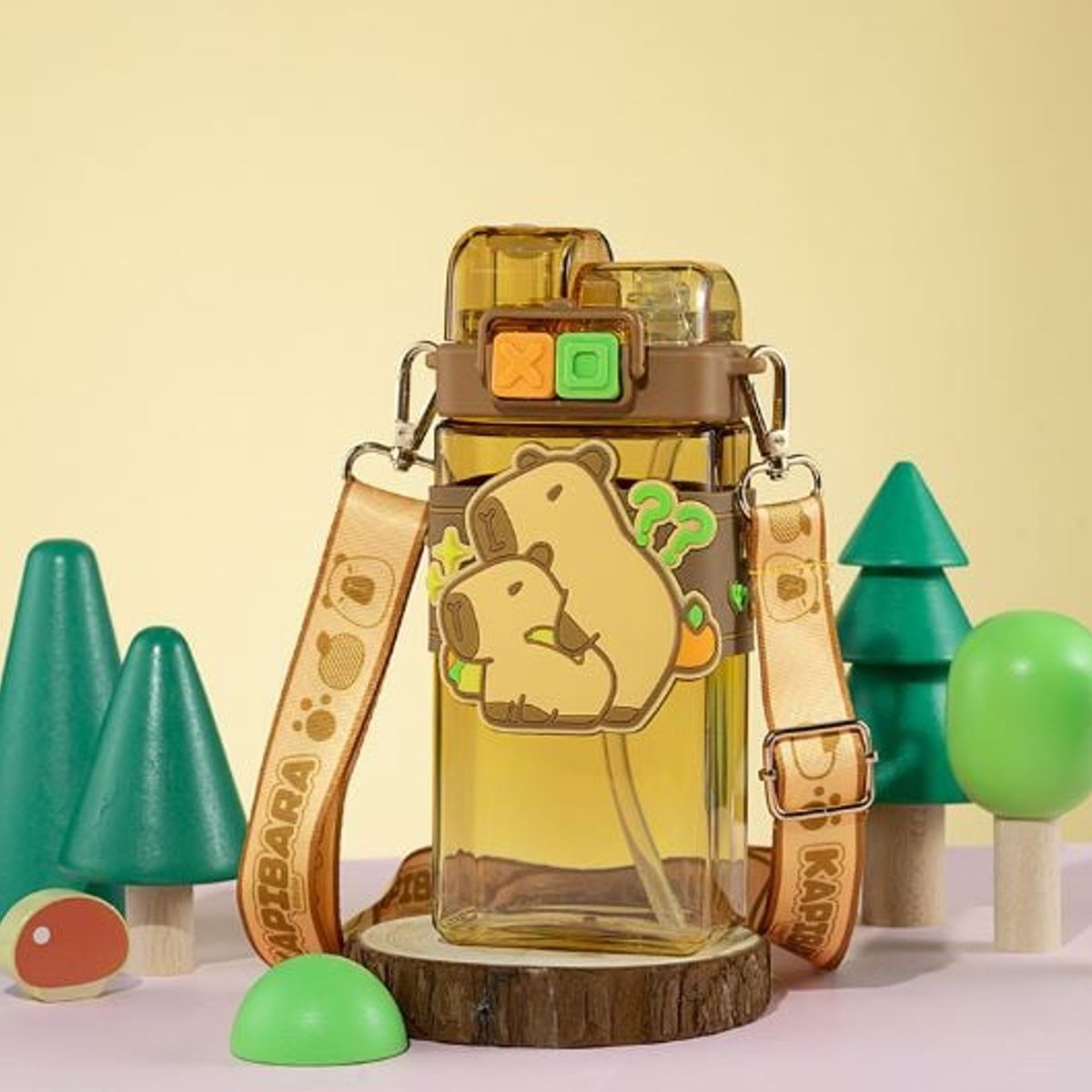 GENERICO - TOMATODO CAPIBARA DOBLE CHUPON