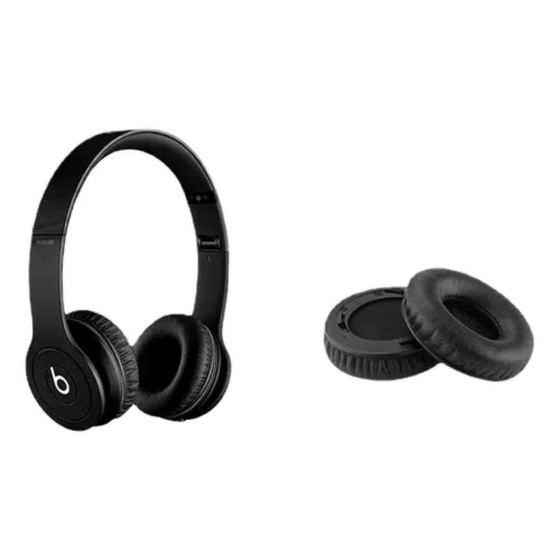 GENERICO - Almohadillas Para Audífonos Beats Solo Hd color negro