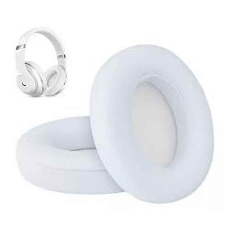 GENERICO - Almohadillas compatibles con Audifono Beats Studio 2.0 - 3.0 (blanco)