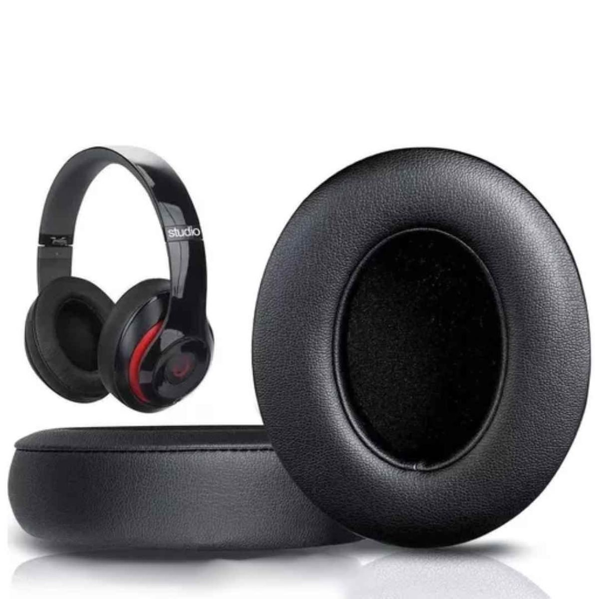 GENERICO - Almohadillas Para Audífonos Beats Studio 2.0 - 3.0 (negro)
