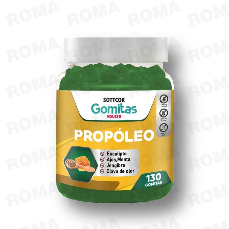 GENERICO - PROPÓLEO PARA ADULTOS 130 GOMITAS SOTTCOR LABS