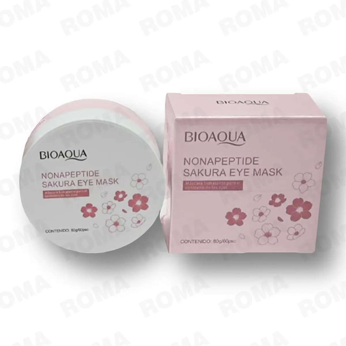 BIOAQUA - MÁSCARA HIDRATANTE PARA CONTORNO DE OJOS JAPAN SAKURA 80G BIOAQUA