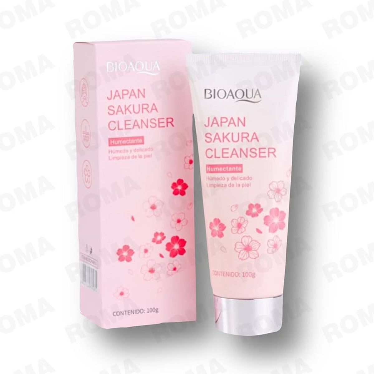 BIOAQUA - JABÓN LIMPIADOR JAPAN SAKURA 100G BIOAQUA
