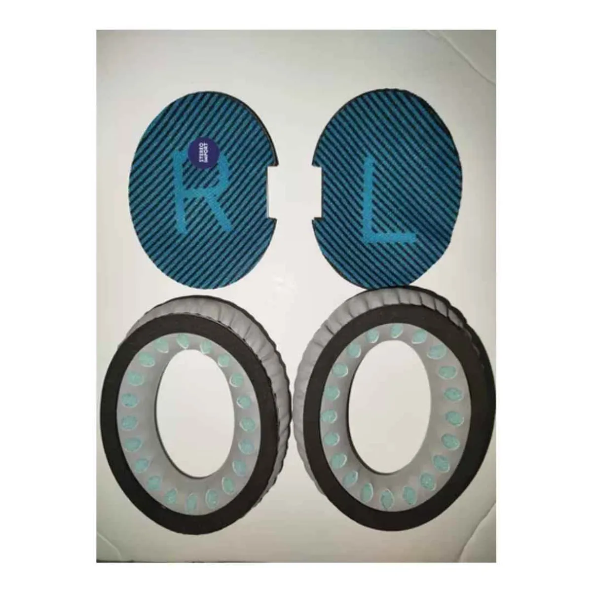 GENERICO - Almohadillas para audifonos Bose QC45 Qc35 Qc25 Qc15 Ae2 gris