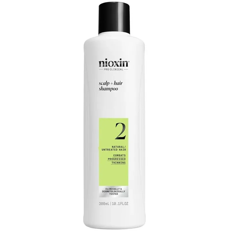 NIOXIN - Nioxin-2 Shampoo Densificador Para Cabello Natural 300ml