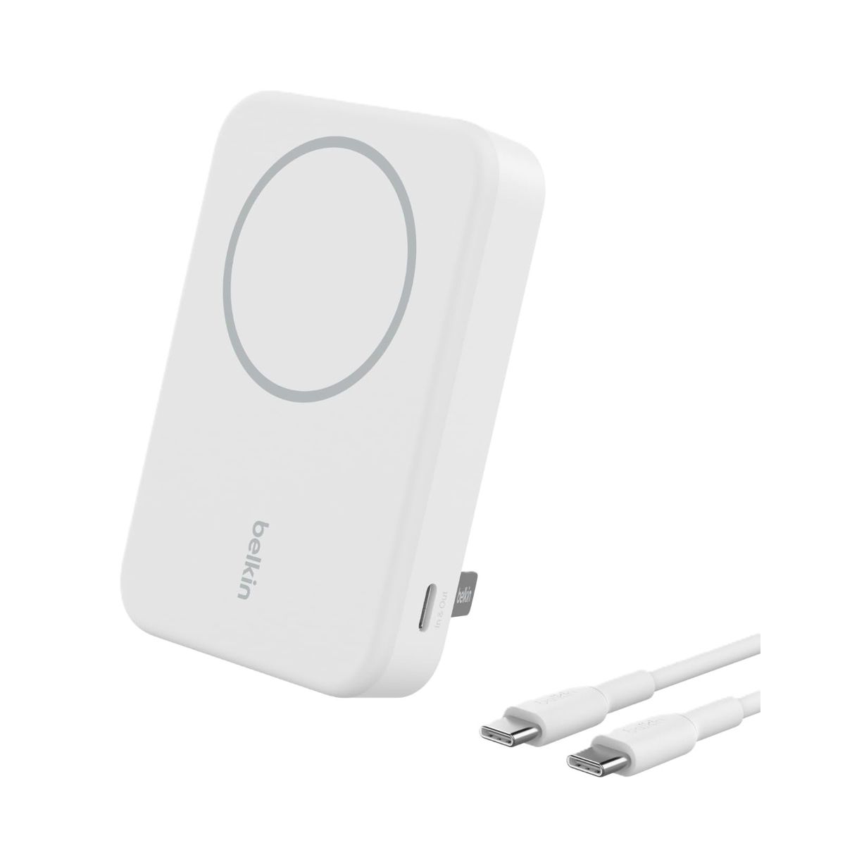 BELKIN - POWER BANK 10K BELKIN MAGSAFE Qi2 BLANCO