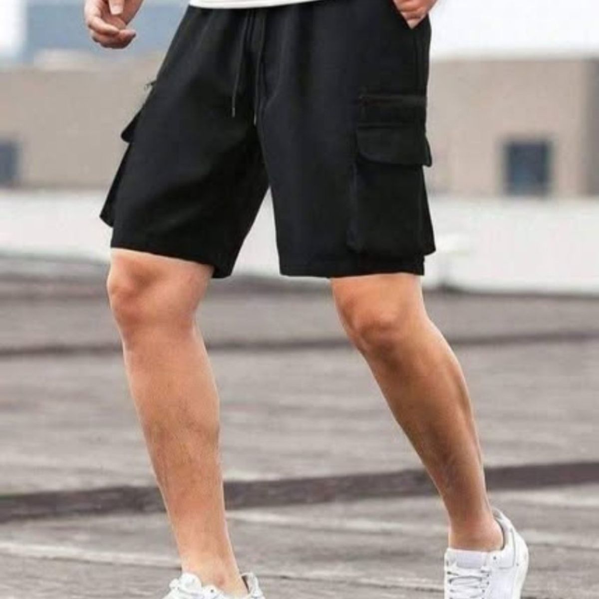 GENERICO - short cargo  para hombre