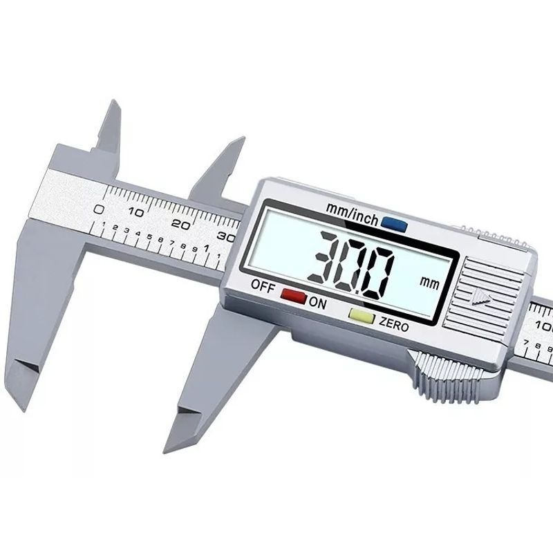 GENERICO - CALIBRADOR DIGITAL 150MM VERNIER DE FIBRA DE CARBONO CALIPER