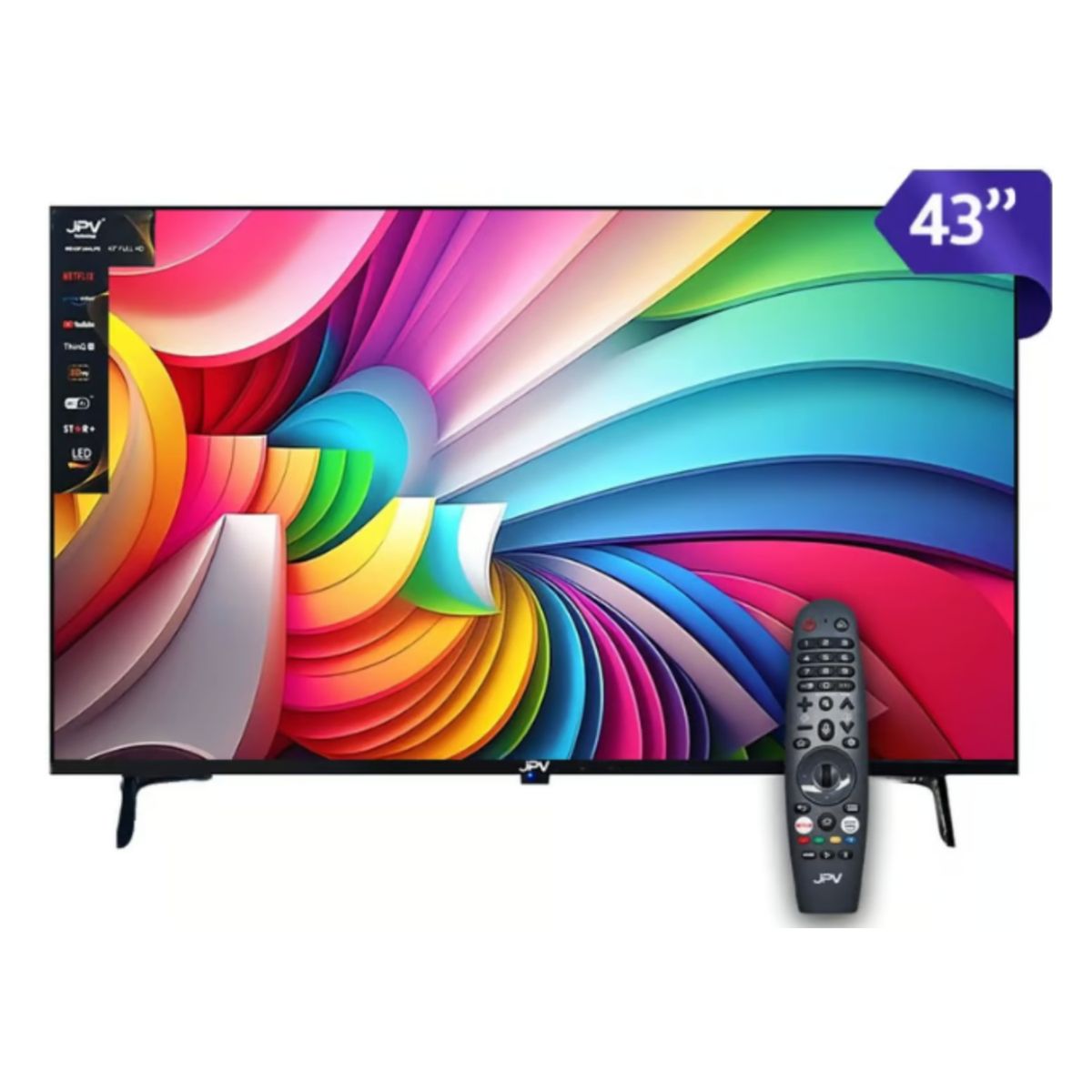 JPV - Televisor Smart TV FHD 43″ ME43F24HLPE JPV