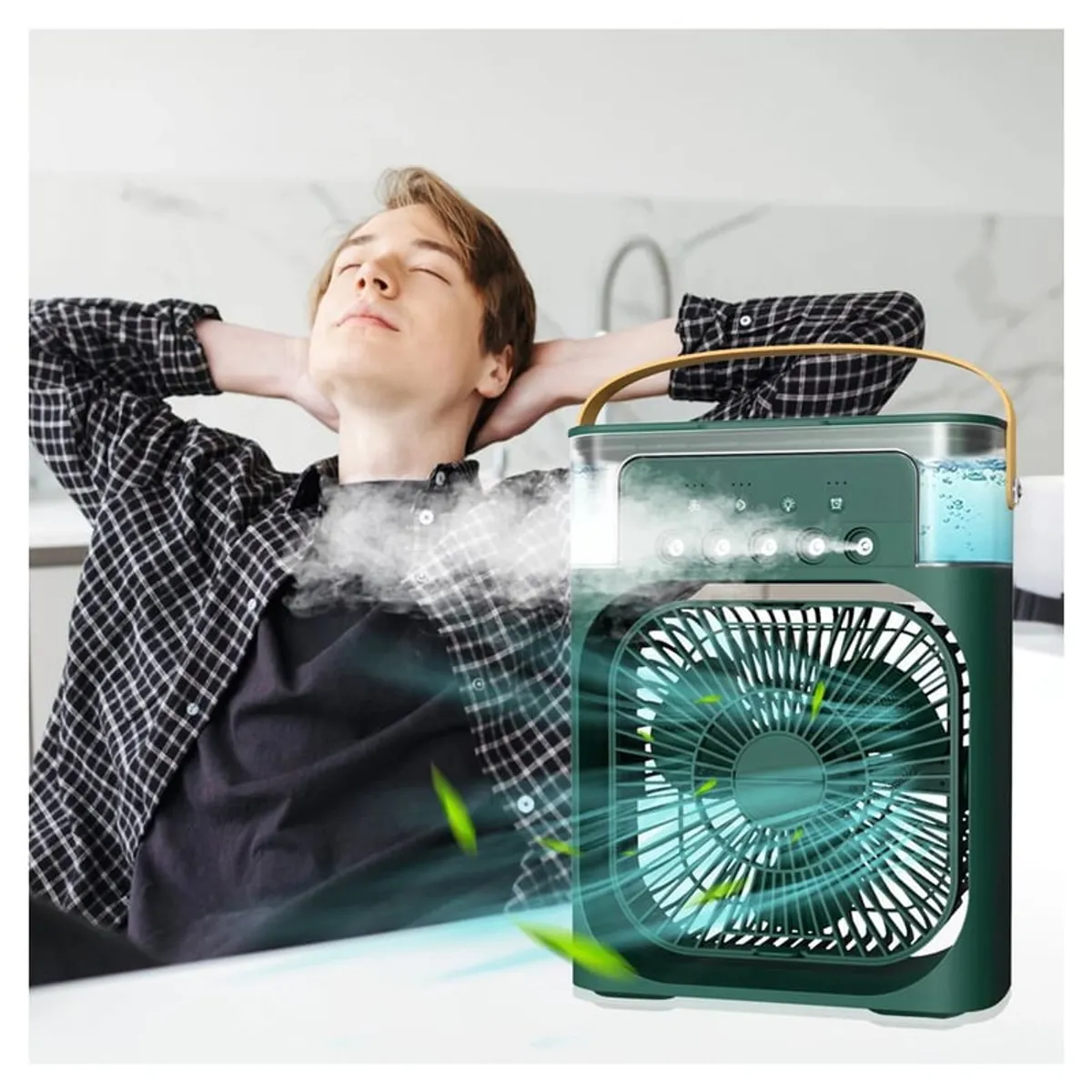 OEM - Mini Aire Acondicionado 3 en 1 Ventilador + Humidificador UNISEX