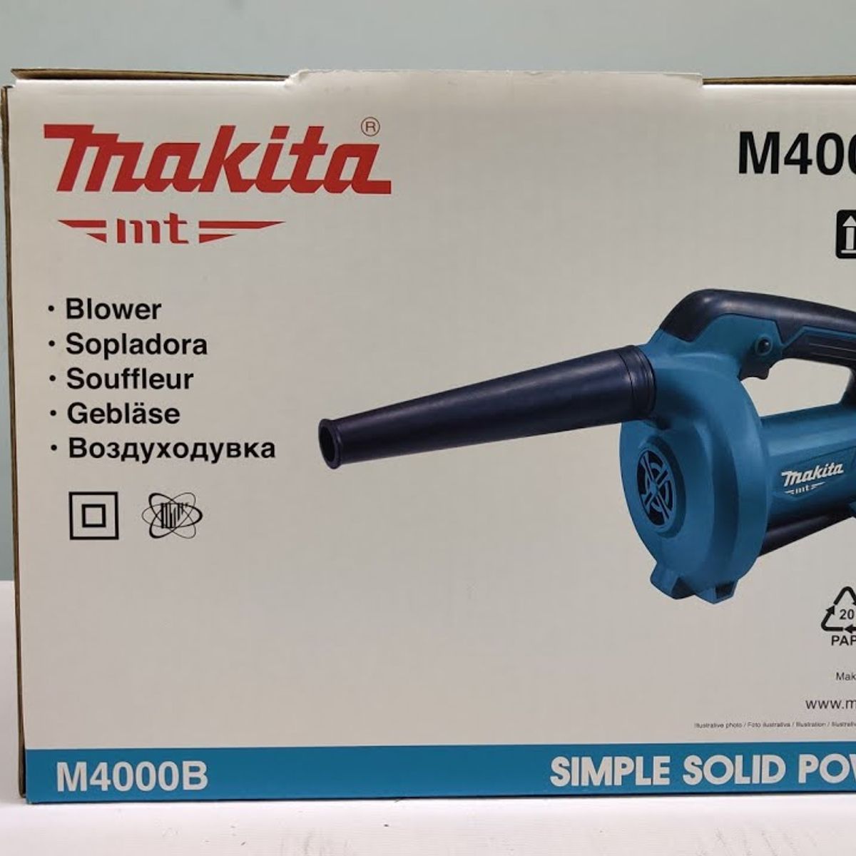 MAKITA MT - Sopladora Makita MT 530W 8500-16000RPM