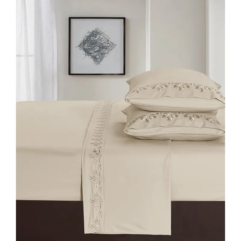 VENEZIA - Set de Sabanas de KING de 4 Piezas 100% Algodón