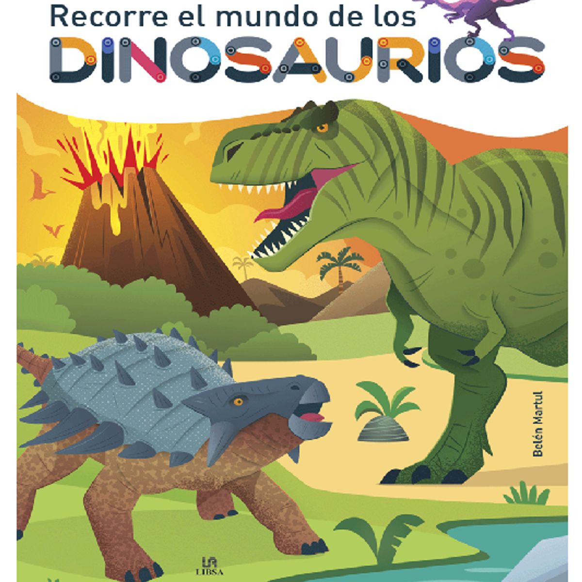 GENERICO - Libro Recorre el Mundo de los Dinosaurios