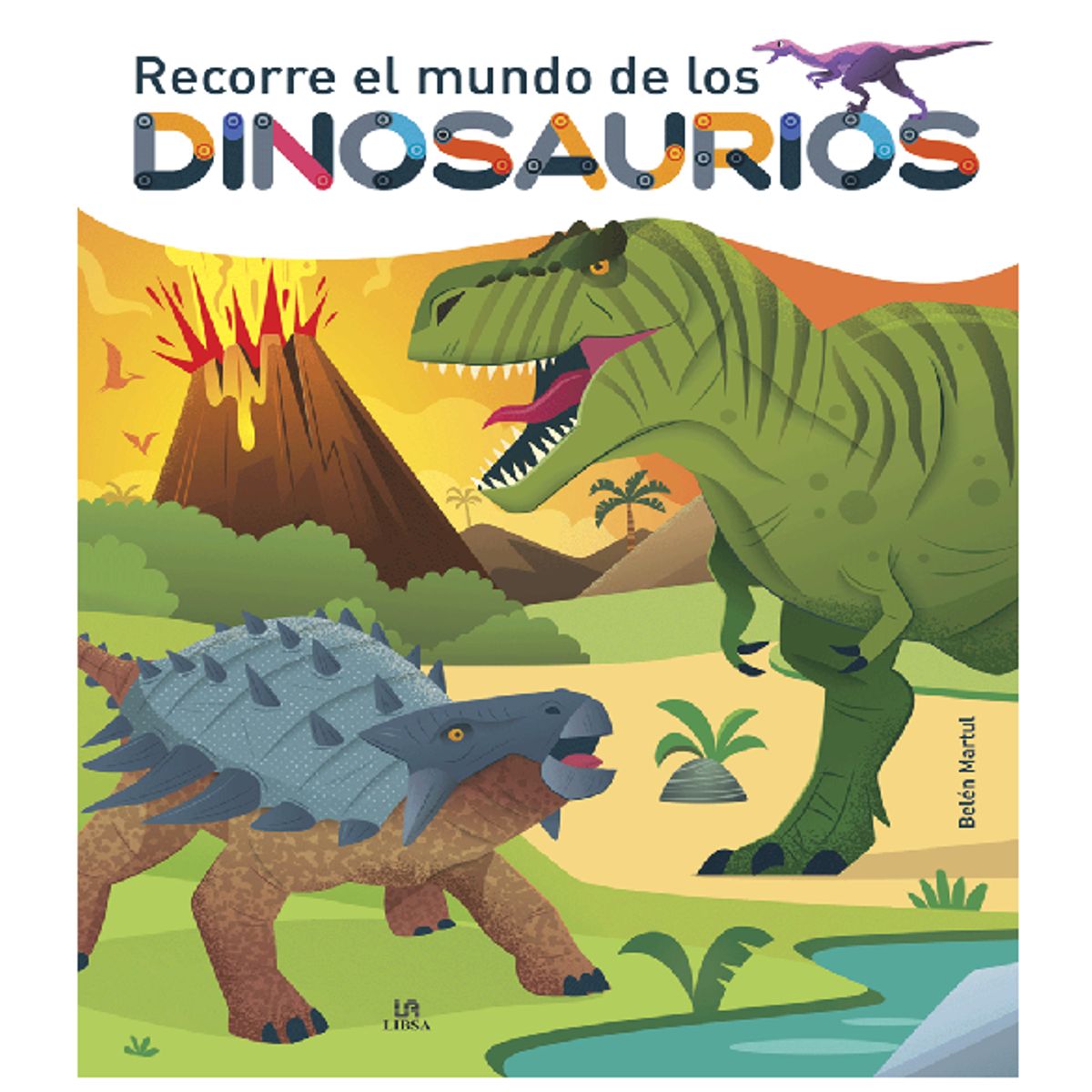 GENERICO - Libro Recorre el Mundo de los Dinosaurios