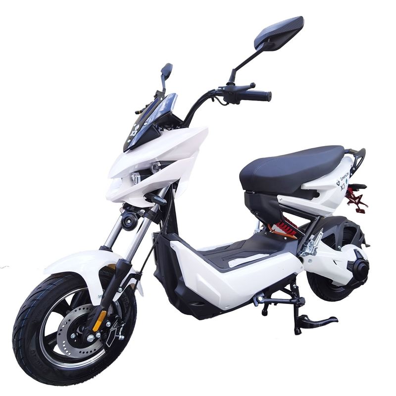 GREENLINE - MOTO ELECTRICA X3 BLANCO MOTOR 1500W BATERÍA DE PLOMOGRAFENO 72V23AH