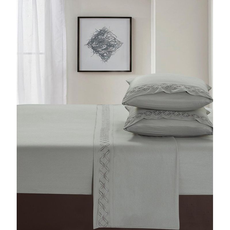 VENEZIA - Set de Sabanas de KING de 4 Piezas 100% Algodón