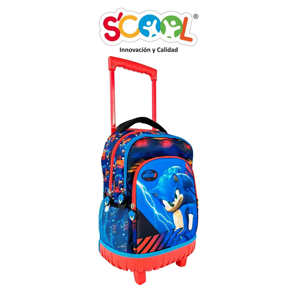 SCOOL - SET MOCHIRUEDAS SCOOL MAGIC 3D SONIC MOVIE