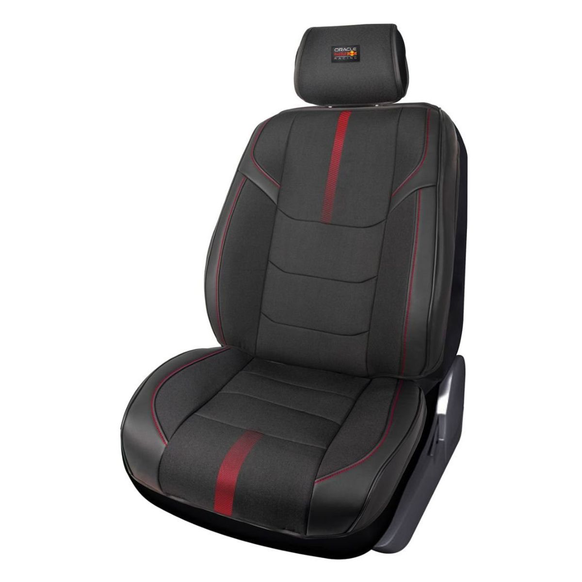 RED BULL - Funda De Asiento Premium Red Bull Racing Individual Negro