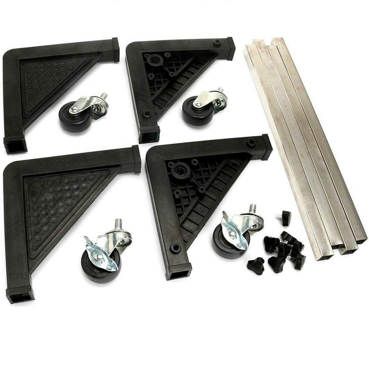 GENERICO - Base con llantas movible para transportar objetos pesados