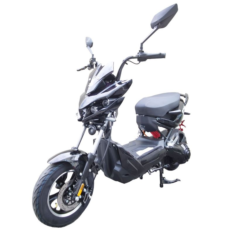 GREENLINE - MOTO ELECTRICA X3 NEGRO MOTOR 1500W BATERÍA DE PLOMOGRAFENO 72V23AH