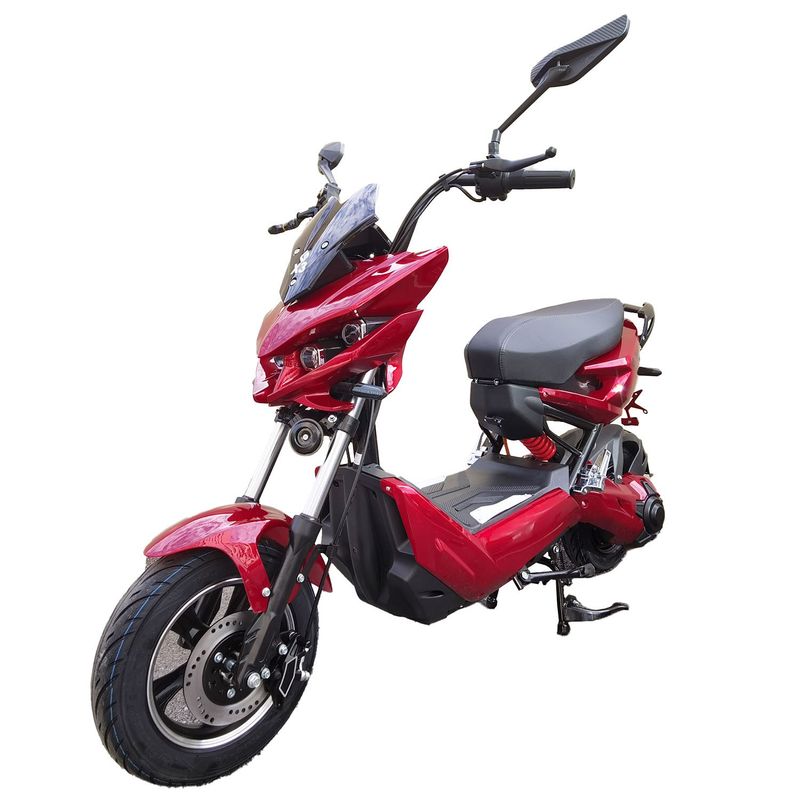 GREENLINE - MOTO ELECTRICA X3 ROJO MOTOR 1500W BATERÍA DE PLOMOGRAFENO 72V23AH