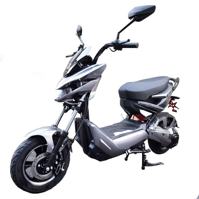 GREENLINE - MOTO ELECTRICA X3 GRIS MOTOR 1500W BATERÍA DE PLOMOGRAFENO 72V23AH