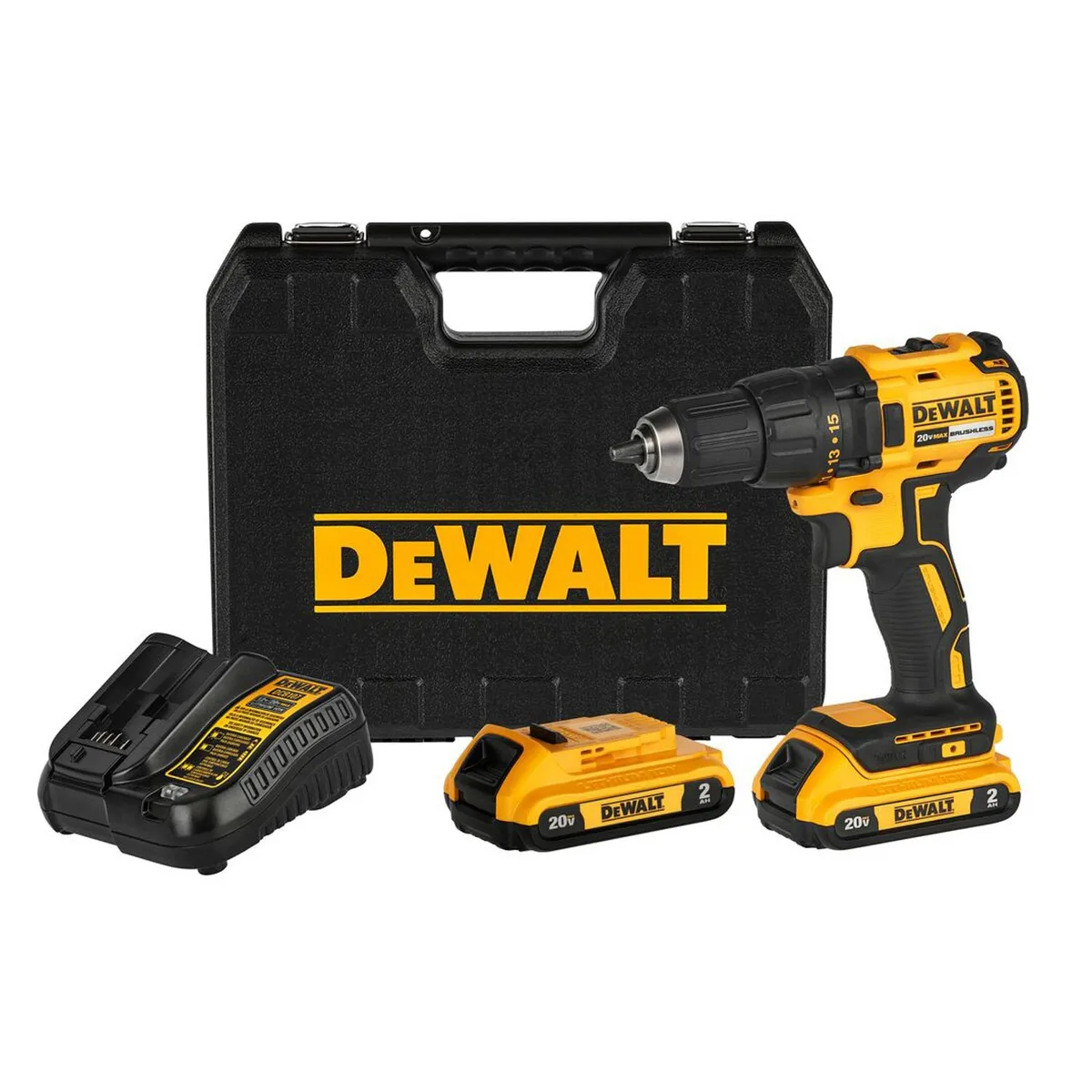 DEWALT - Taladro Atornillador 1/2" 20V XR Inc 2 Bat y Carg Dewalt DCD7771D2-B2