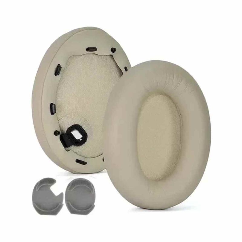 GENERICO - Almohadillas para Audifonos Sony Wh-1000xm4 color beige