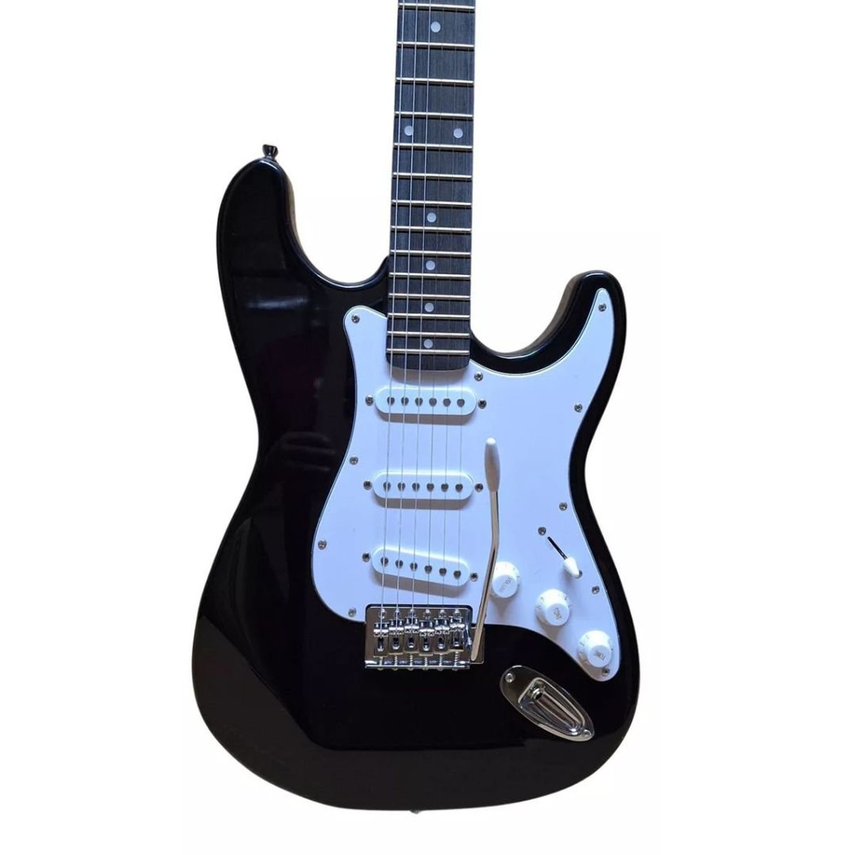 SOUND STAR - Guitarra Eléctrica Modelo Stratocaster Color Negro