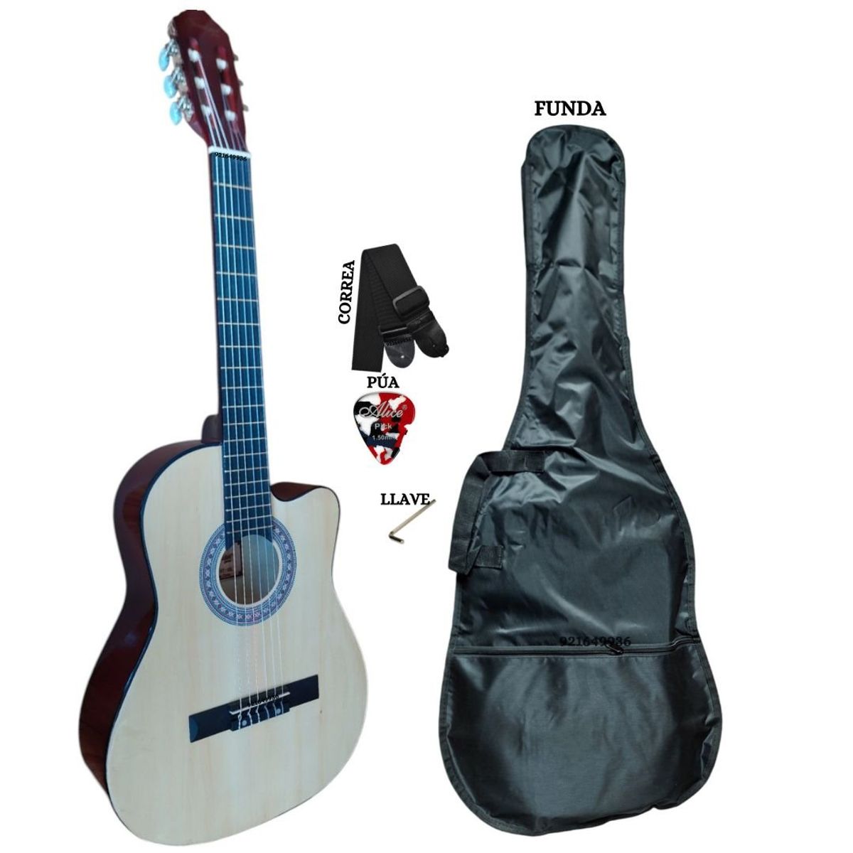 SOUND STAR - GUITARRA ACUSTICA NYLON NATURAL