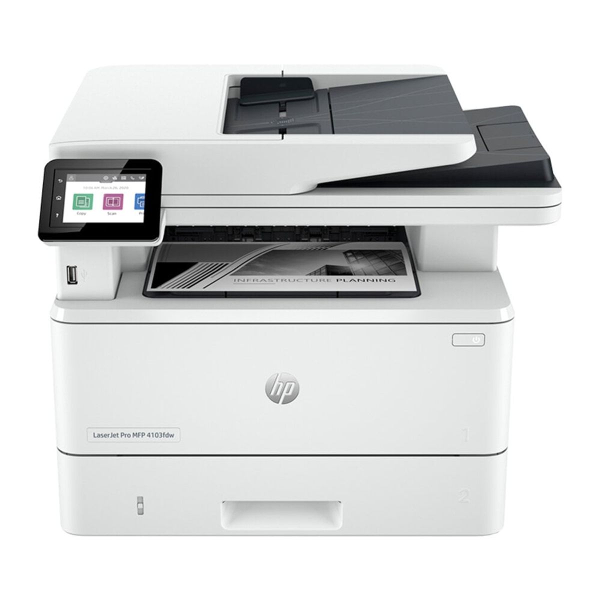 HP - IMPRESORA MULTIFUNCIONAL HP LASERJET PRO MFP M4103FDW MONOCROMATICA