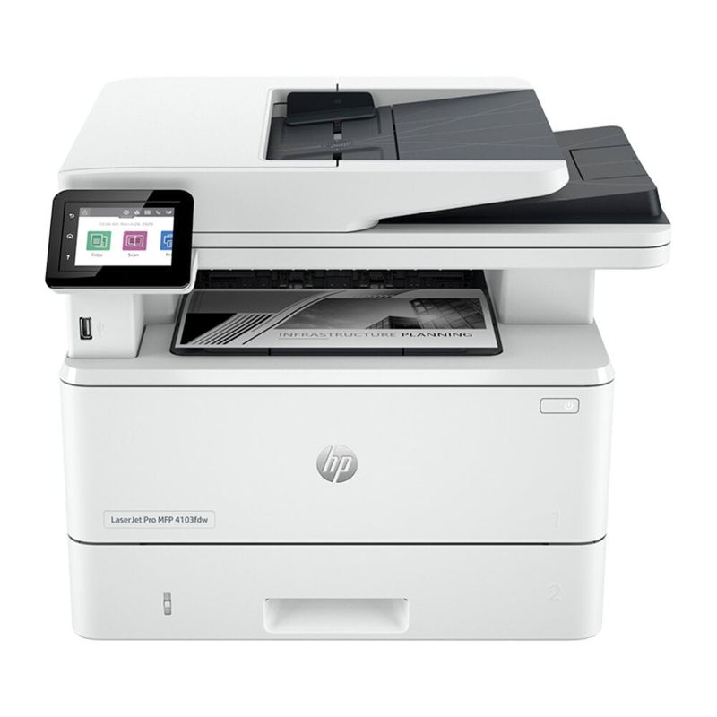 HP - IMPRESORA MULTIFUNCIONAL HP LASERJET PRO MFP M4103FDW MONOCROMATICA