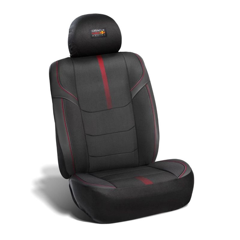 RED BULL - Funda De Asiento Universal Red Bull Racing Individual Negro