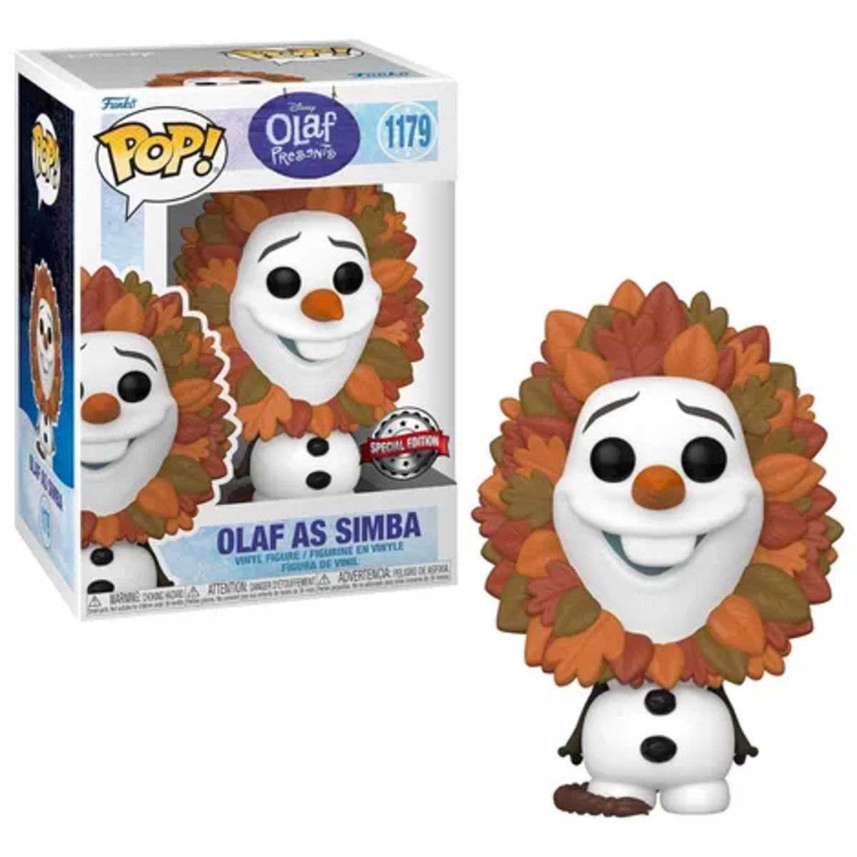 FUNKO - Funko Pop Olaf As Simba