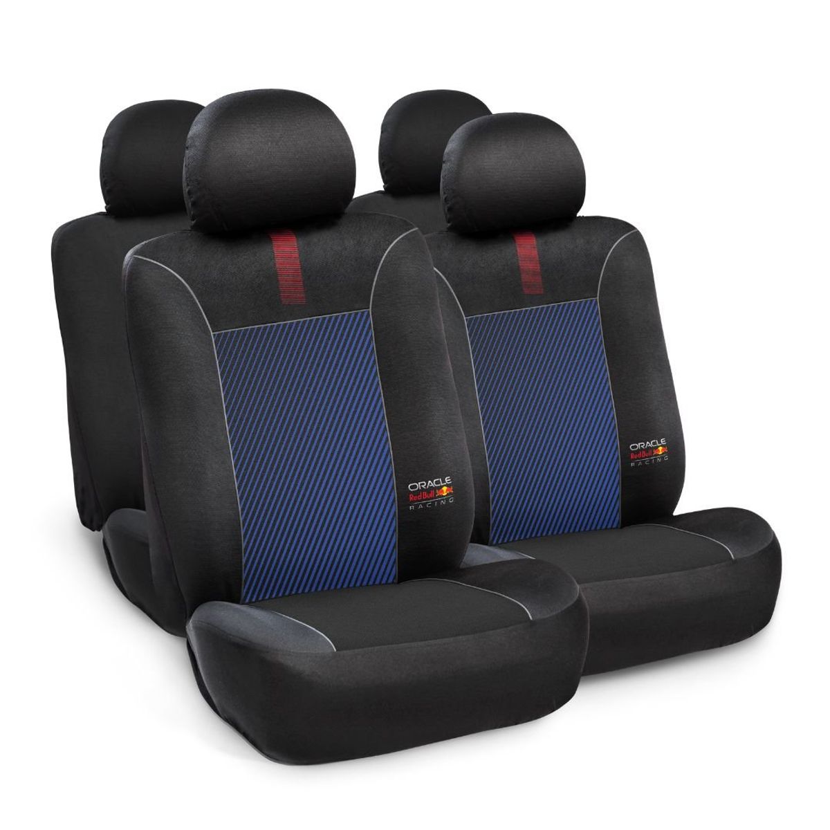 RED BULL - Set Fundas De Asientos Universal Red Bull Racing 10 Pzas