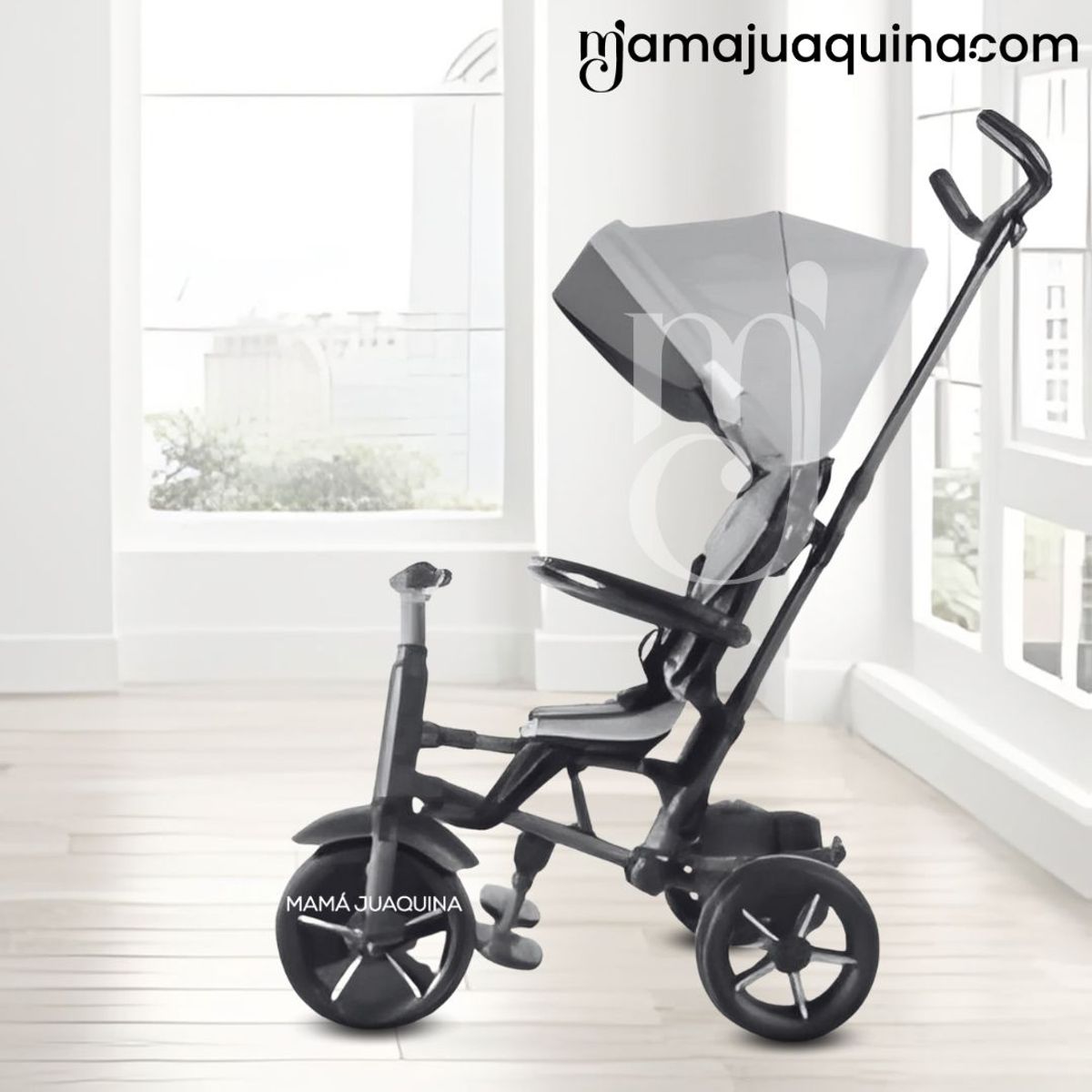 KIDS - Triciclo Guiador  «STARITE» Blue