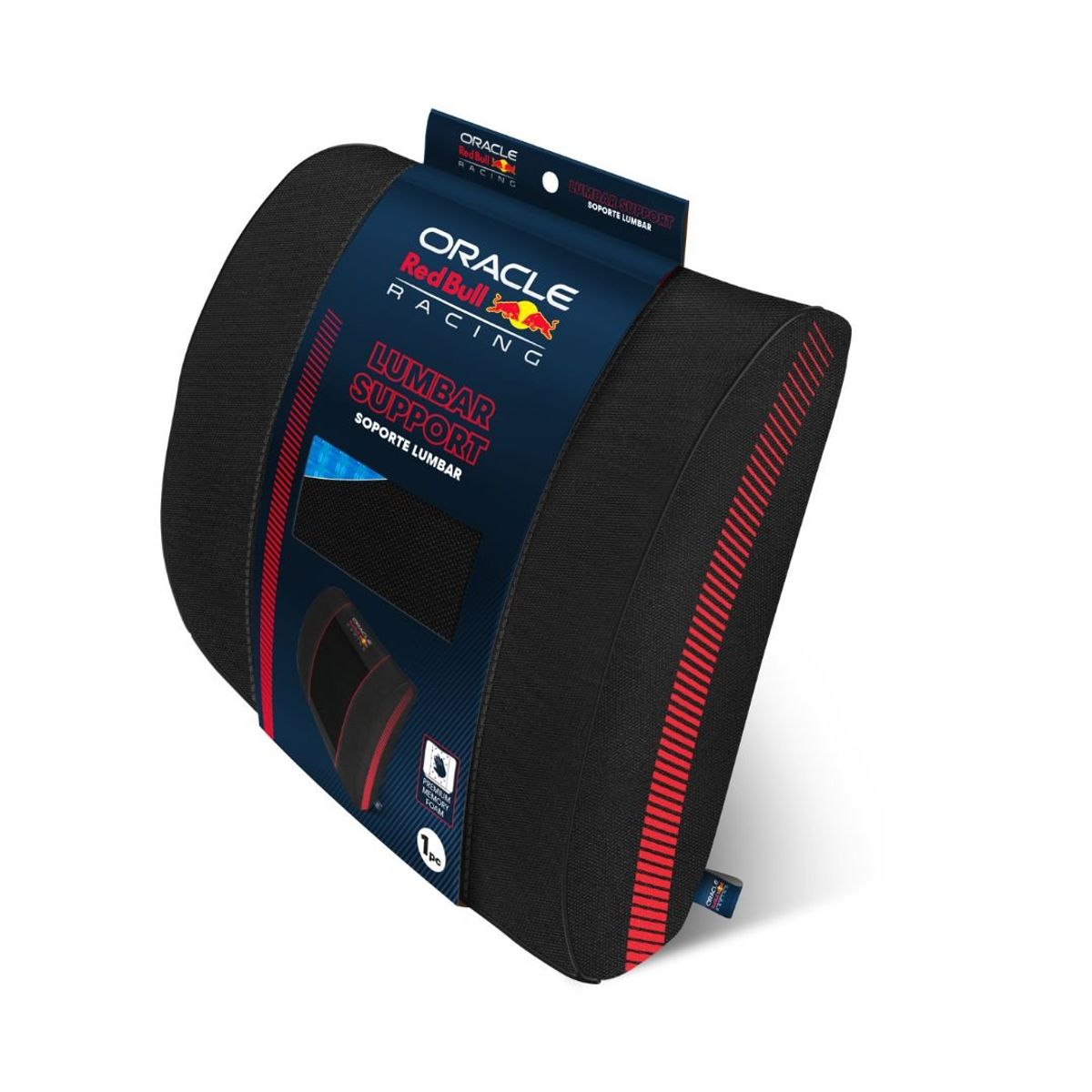 RED BULL - Cojín Soporte Lumbar Respaldar Red Bull Racing Auto Oficina