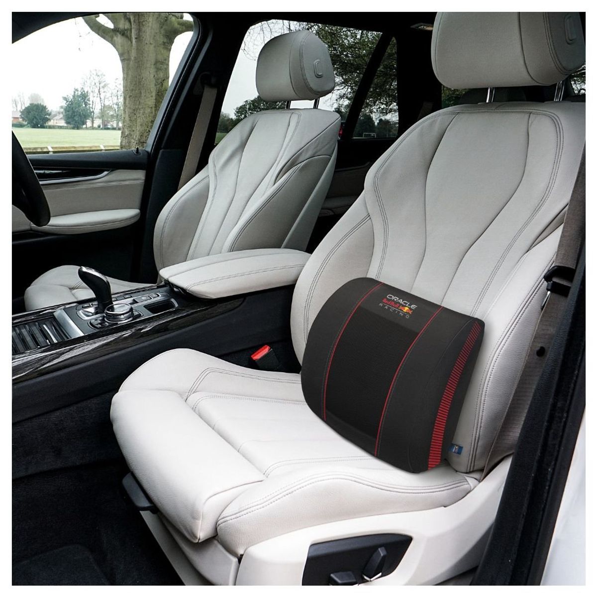 RED BULL - Cojín Soporte Lumbar Respaldar Red Bull Racing Auto Oficina