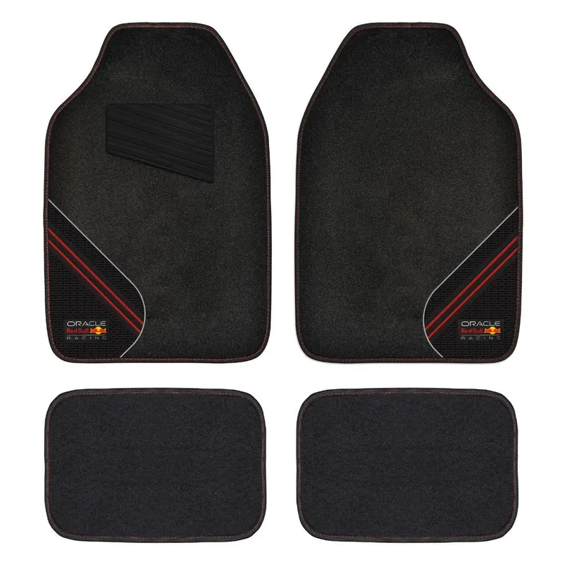 RED BULL - Piso Alfombra Red Bull Racing Auto Camioneta Original 4 Pza