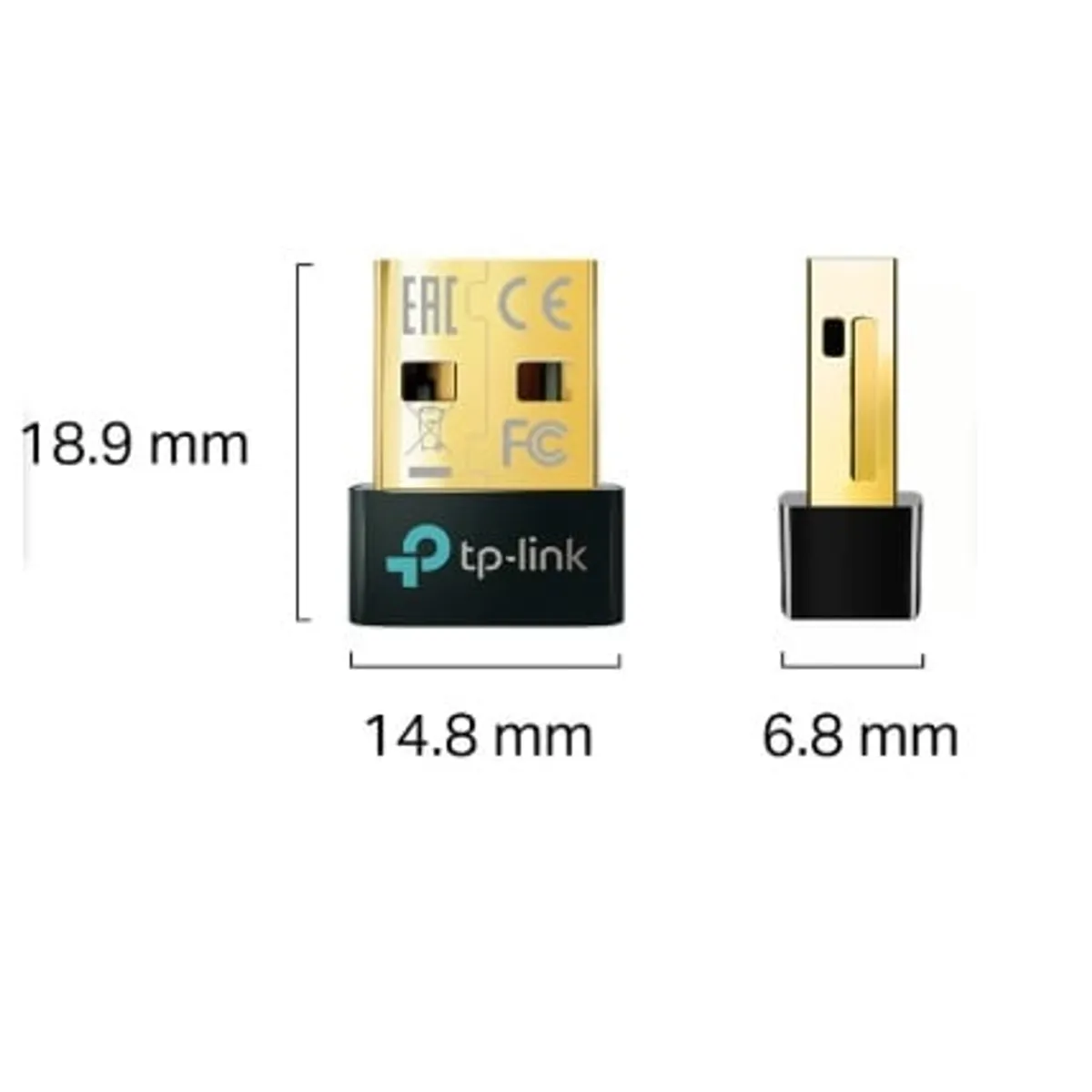 TP LINK - ADAPTADOR TP-LINK UB500 BLUETOOTH 5.0 NANO USB