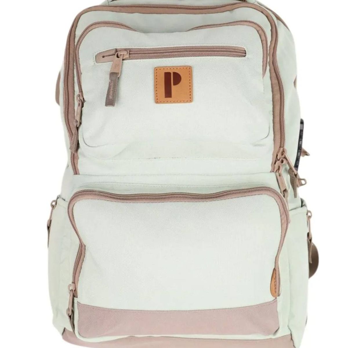 PORTA - MOCHILA PORTA ORIGINAL PANINI VERDE CLARO MARRON