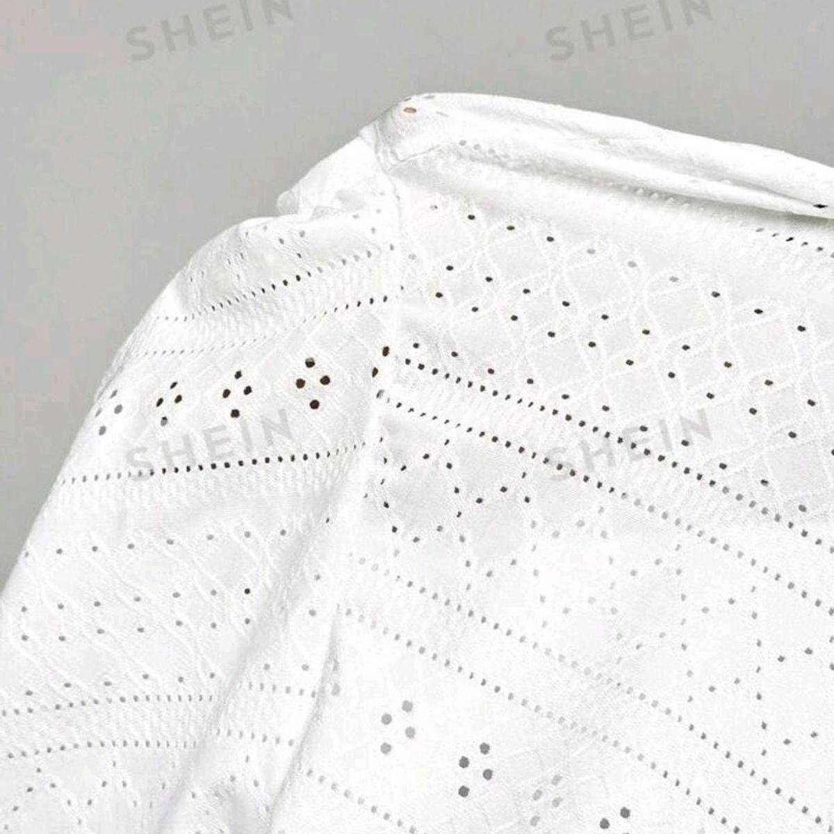 GENERICO - SHEIN Blusa De Tubo Con Dobladillo De Volante Sólido