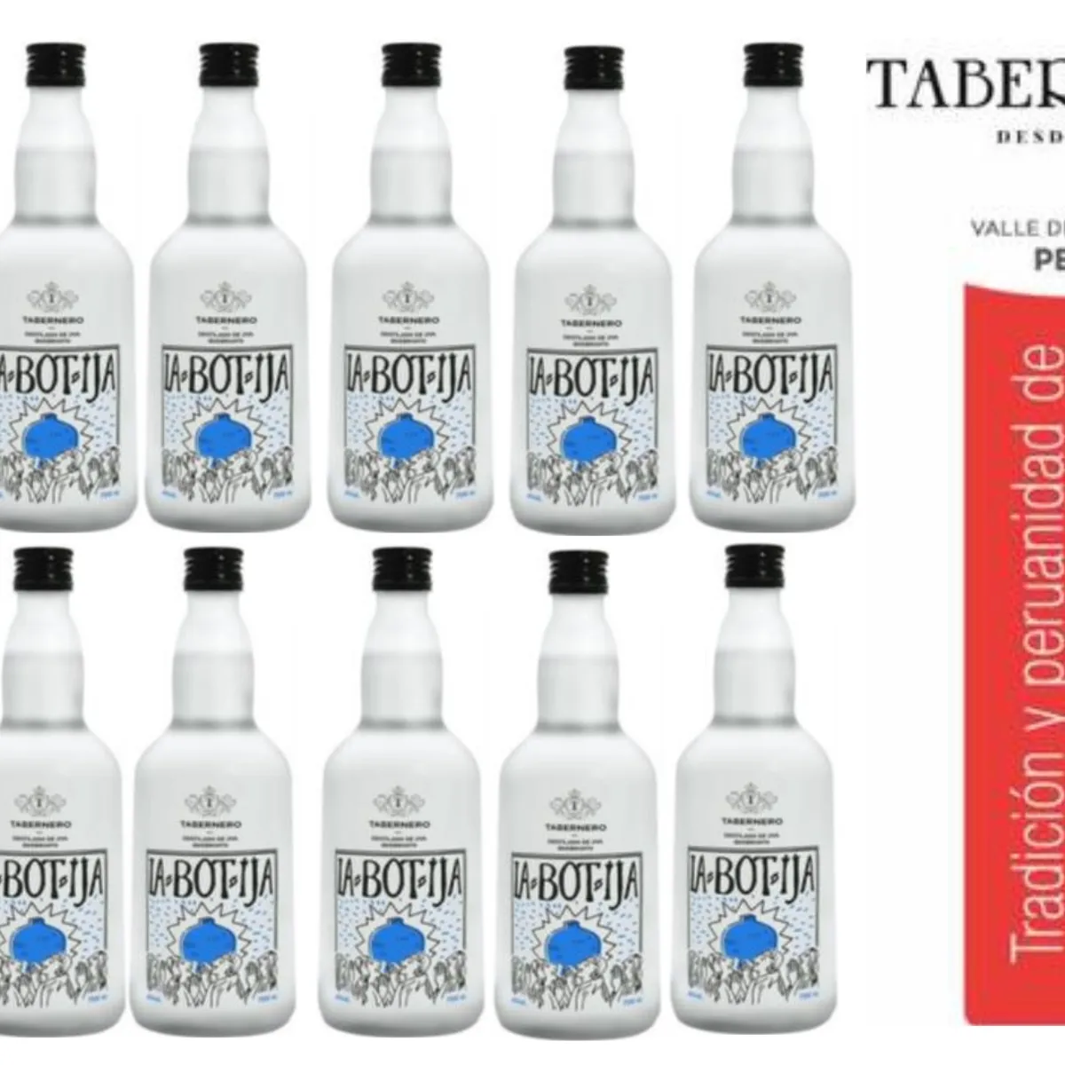 TABERNERO - Pisco Tabernero La Botija Quebranta 700ml - 12 UND