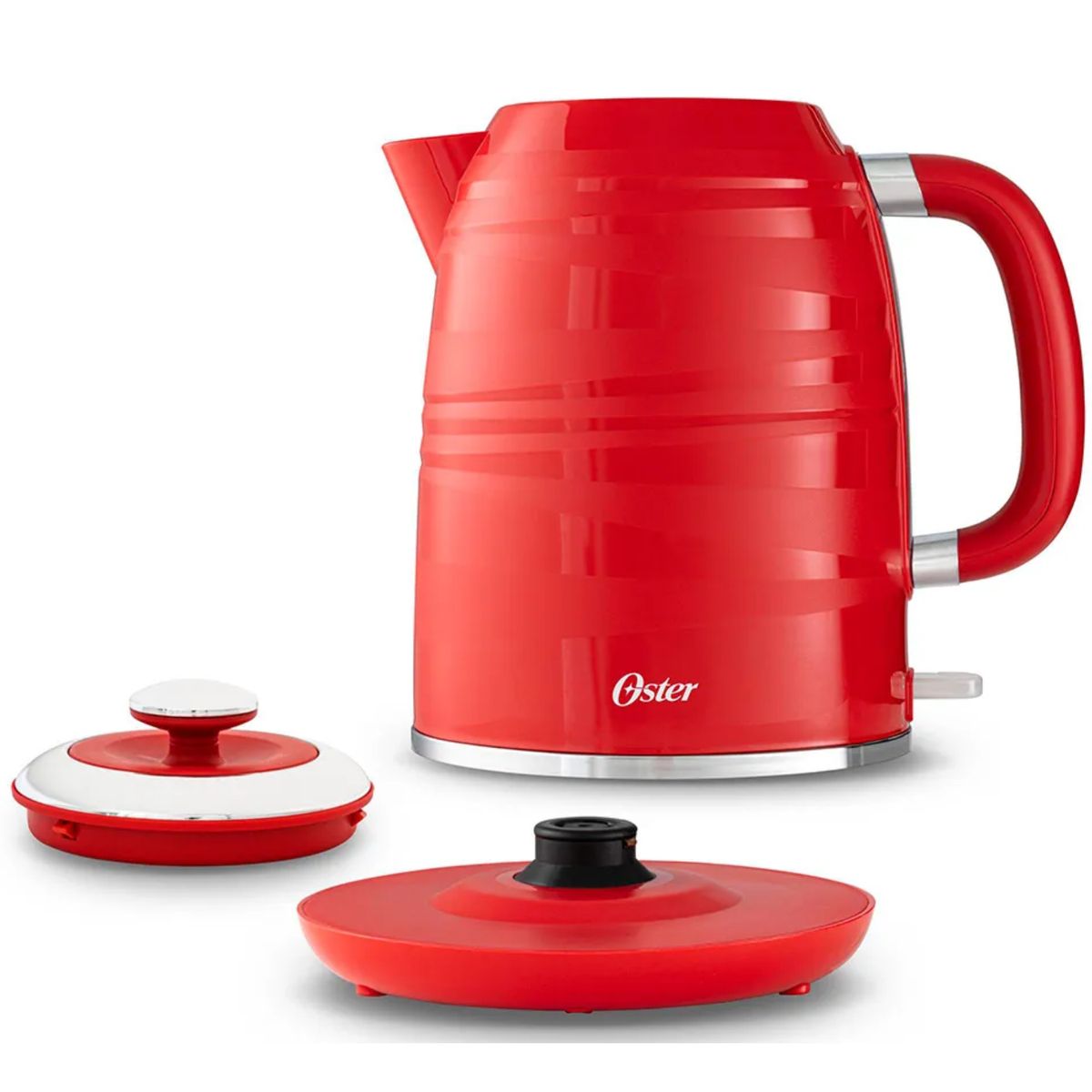 OSTER - Hervidor eléctrico Oster rojo 1.7 L BVSTKT4177R