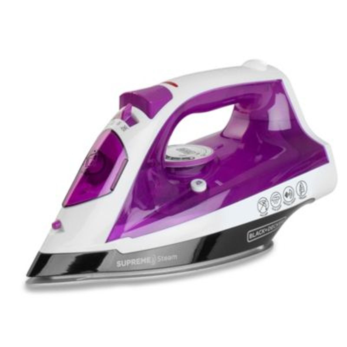 BLACK+DECKER - Plancha Supreme Steam BLACK  DECKER IR23960 Morado