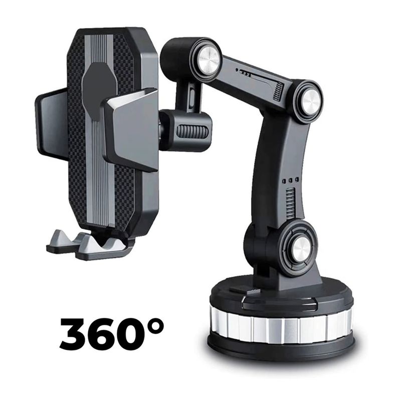 SEISA - Holder Celular Soporte Para Teléfono en Auto Inclinable Premium